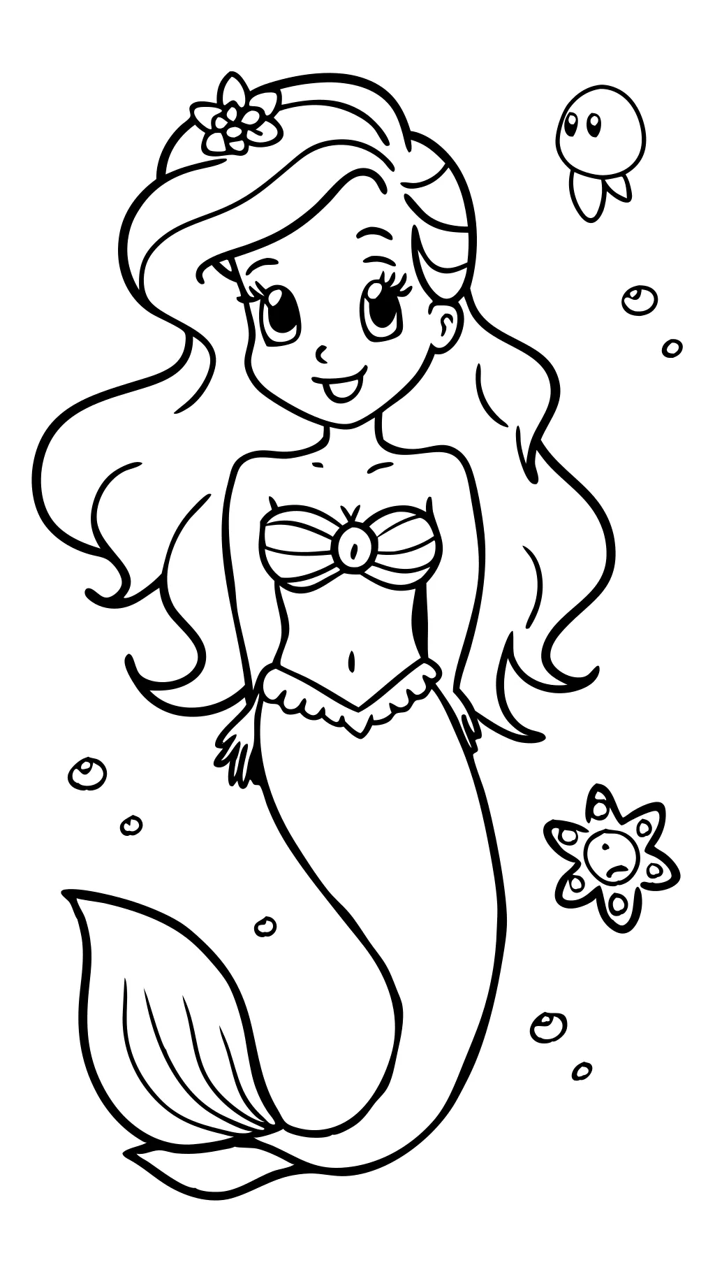 coloriages sans ariel